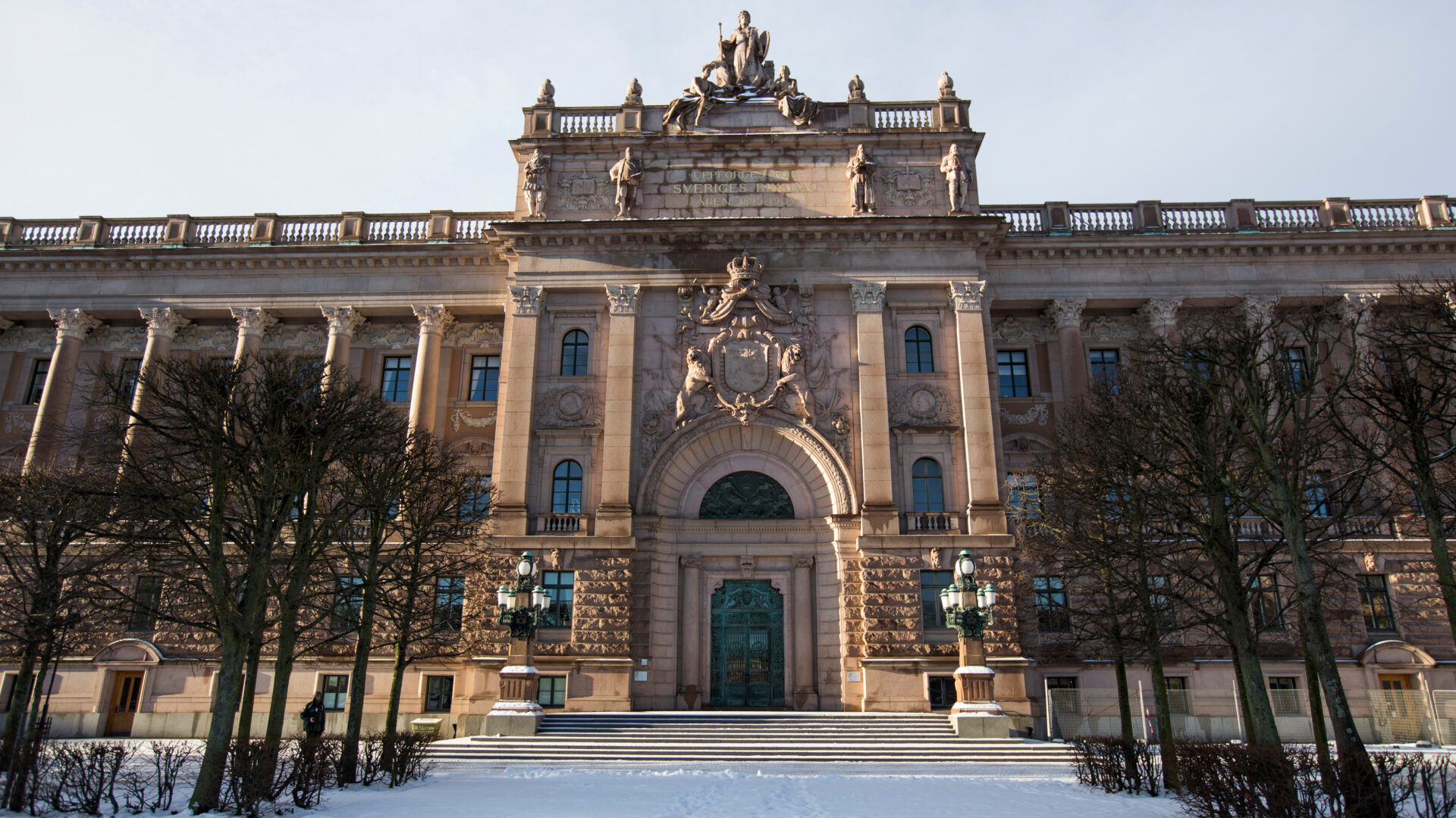 Riksdagshuset. Foto: Melker Dahlstrand/Svriges Riksdag.